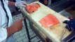How to fillet Salmon by Master Sushi From Nippon-Kan The Sultan Hotel Complex Jakarta (2)