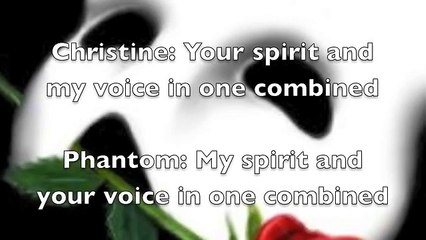 Phantom of the Opera (piano version with LYRICS)