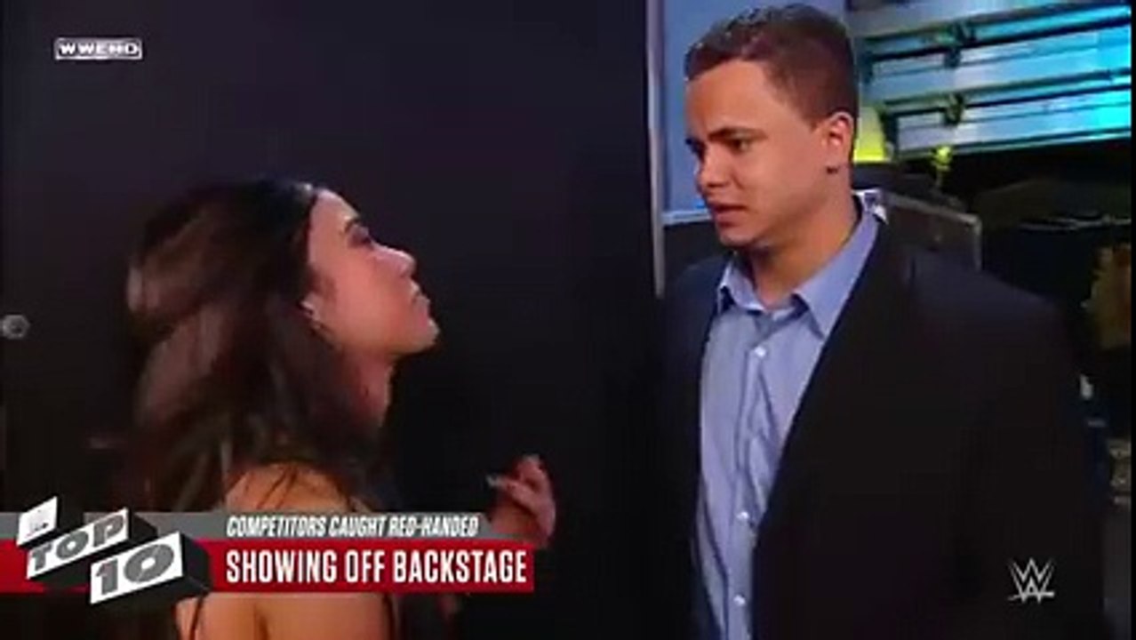 Dolph Ziggler was caught red-handed