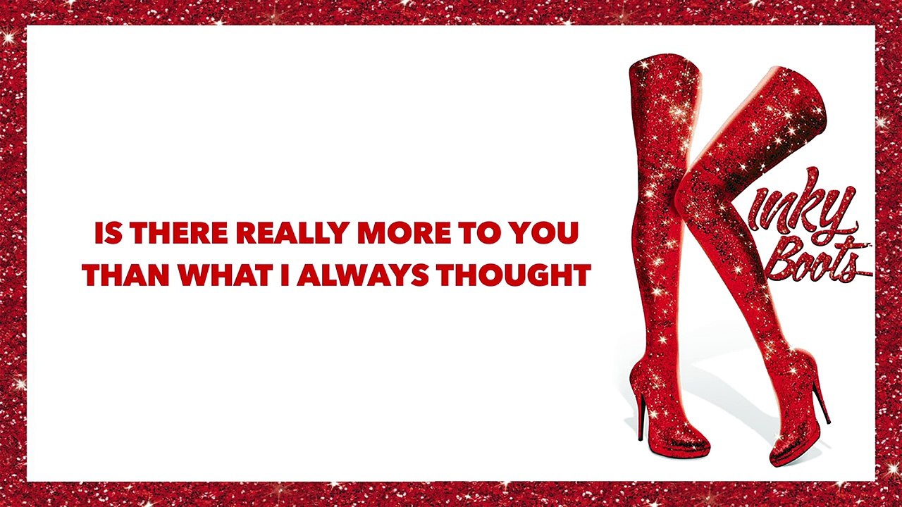 The History of Wrong Guys (from "Kinky Boots") Piano Instrumental Karaoke