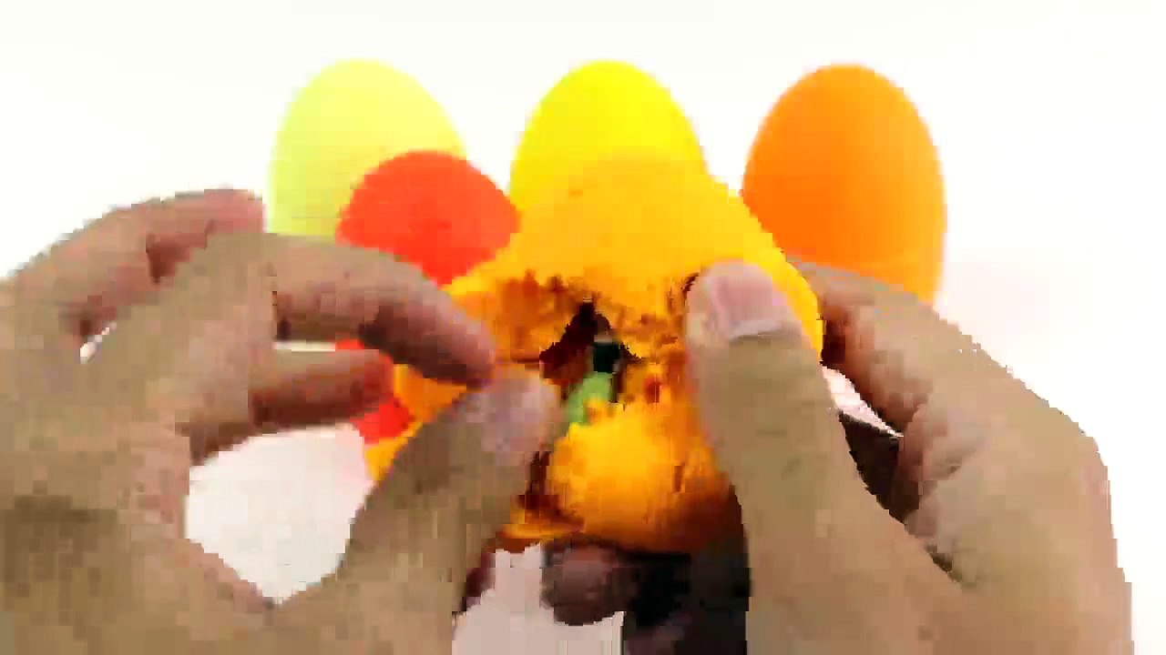 Surprise Eggs Play Doh Minnie Cars Toy Peppa Pig ....