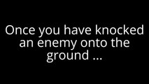 Batman Arkham Knight how to pick up an enemy off the ground and do a critical beat down (AR Guide)