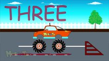 Big Truck Counting Numbers   Kids Learn To Count   Monster Trucks For Children