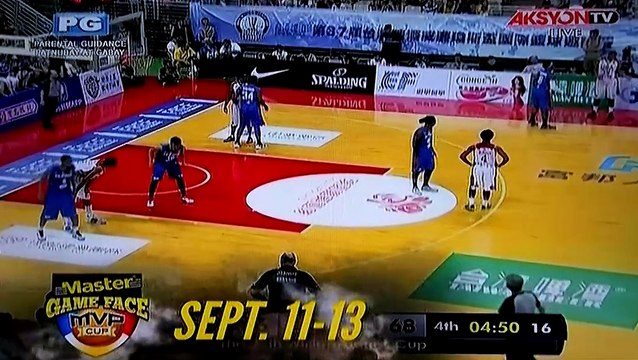 Gilas Pilipinas vs USA 4th Quarter 37th Jones Cup 2015 - Part 1