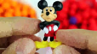 Dippin Dots play doh Surprise Toys Peppa Pig Mickey ....