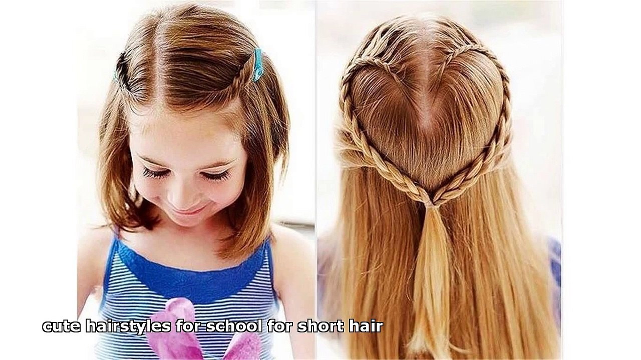 cute hairstyles for school for short hair - video Dailymotion