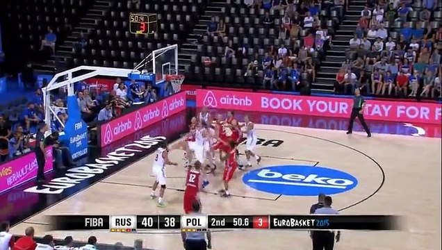 Game Highlights Russia v Poland - Group A - EuroBasket 2015
