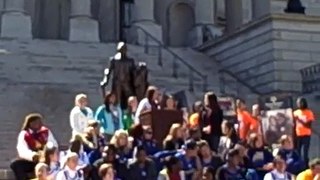 End the R-Word State House Rally: Youth Council members