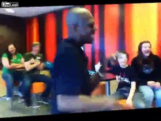 Grown man saying he wants to fuck teens at McDonalds