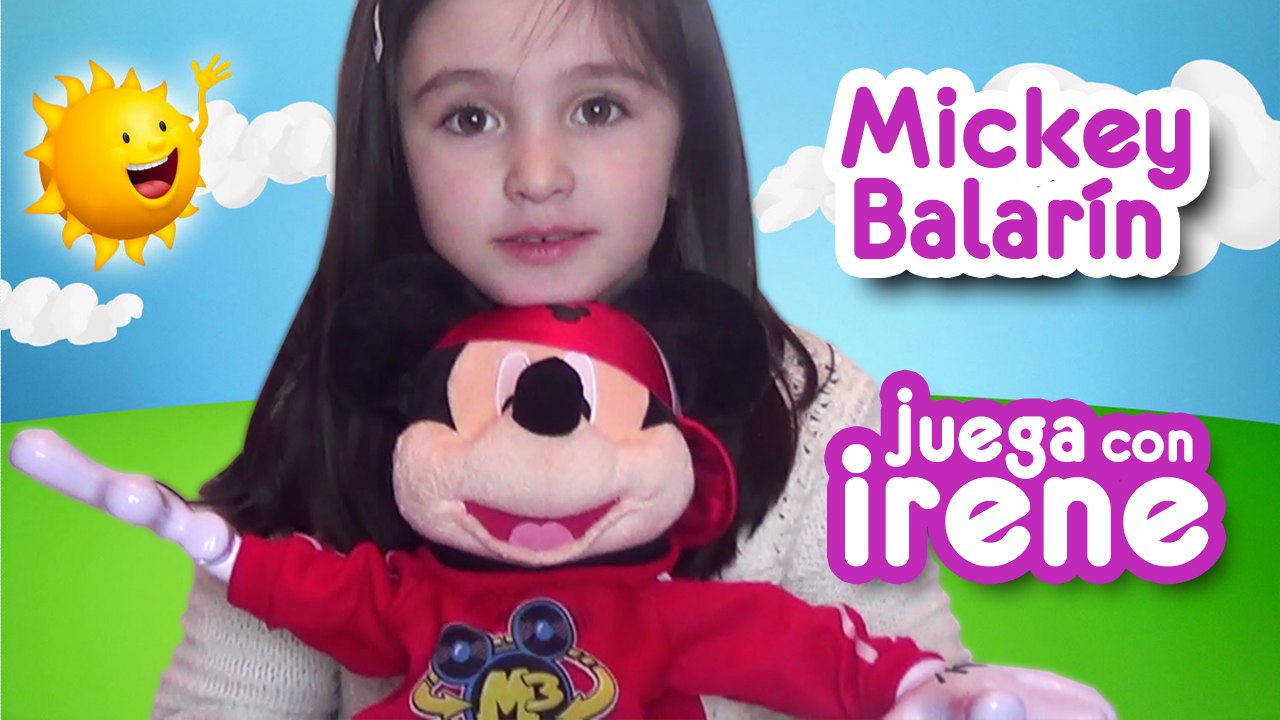 MICKE MOUSE PELUCHE BAILARIN