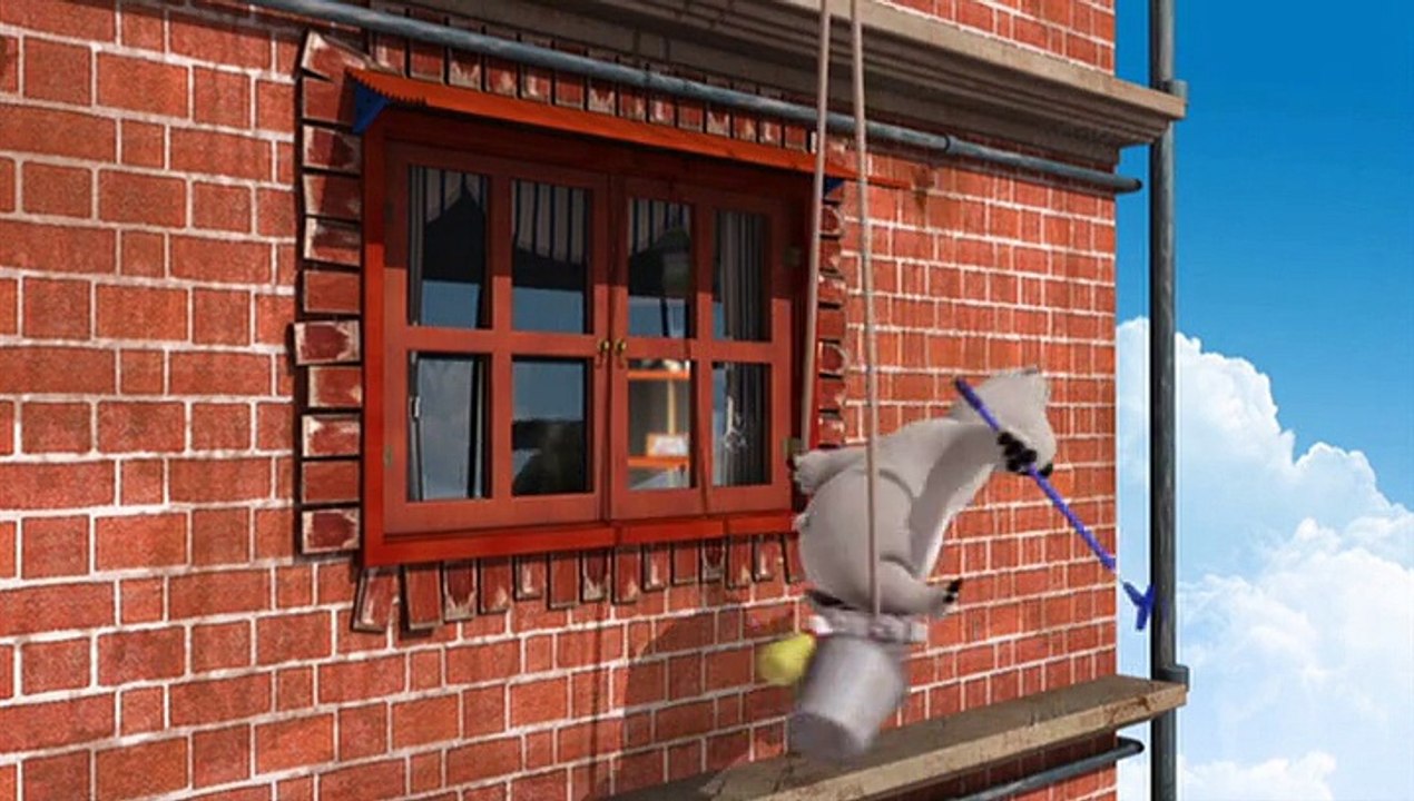 bernard bear 42 - The Window Cleaner