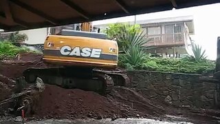 Building a house in Hawaii Part 3 - Excavating for garage3