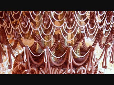 CAKE DECORATING TECHNIQUES - ROYAL ICING STRING WORK PIPING EXTRAVAGANZA - COMPLEX DESIGNS & IDEAS