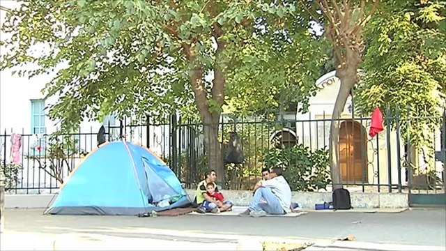 أوضاع اللاجئين السوريين في جزيرة كوس اليونانية