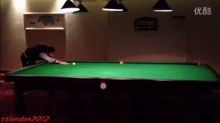 Amazing! Xu Xin Snooker Trick Shot!