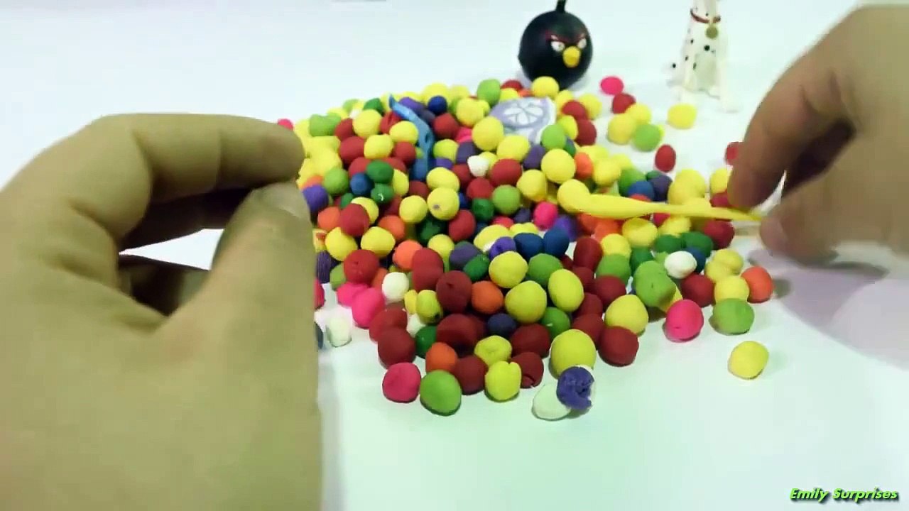 Mickey Mouse Minnie Mouse Play Doh Videos Egg Kinder Surprise Eggs SMURFS The Smurfs