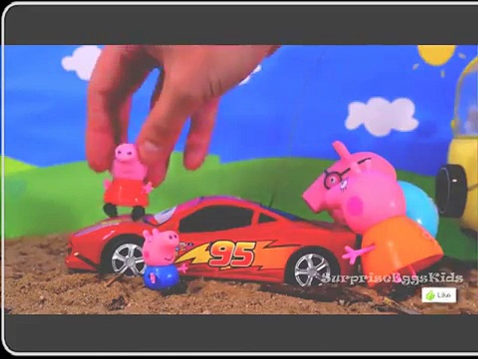 Peppa Pig Huevos sorpresa kinder juguetes Egg surprise cajita feliz McDonald y mucho más!! 096