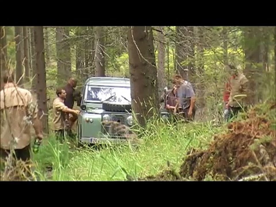 Land Rover Serie II Hillclimbing