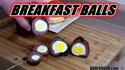 Breakfast Recipe - Bacon - Eggs - Sausage Balls