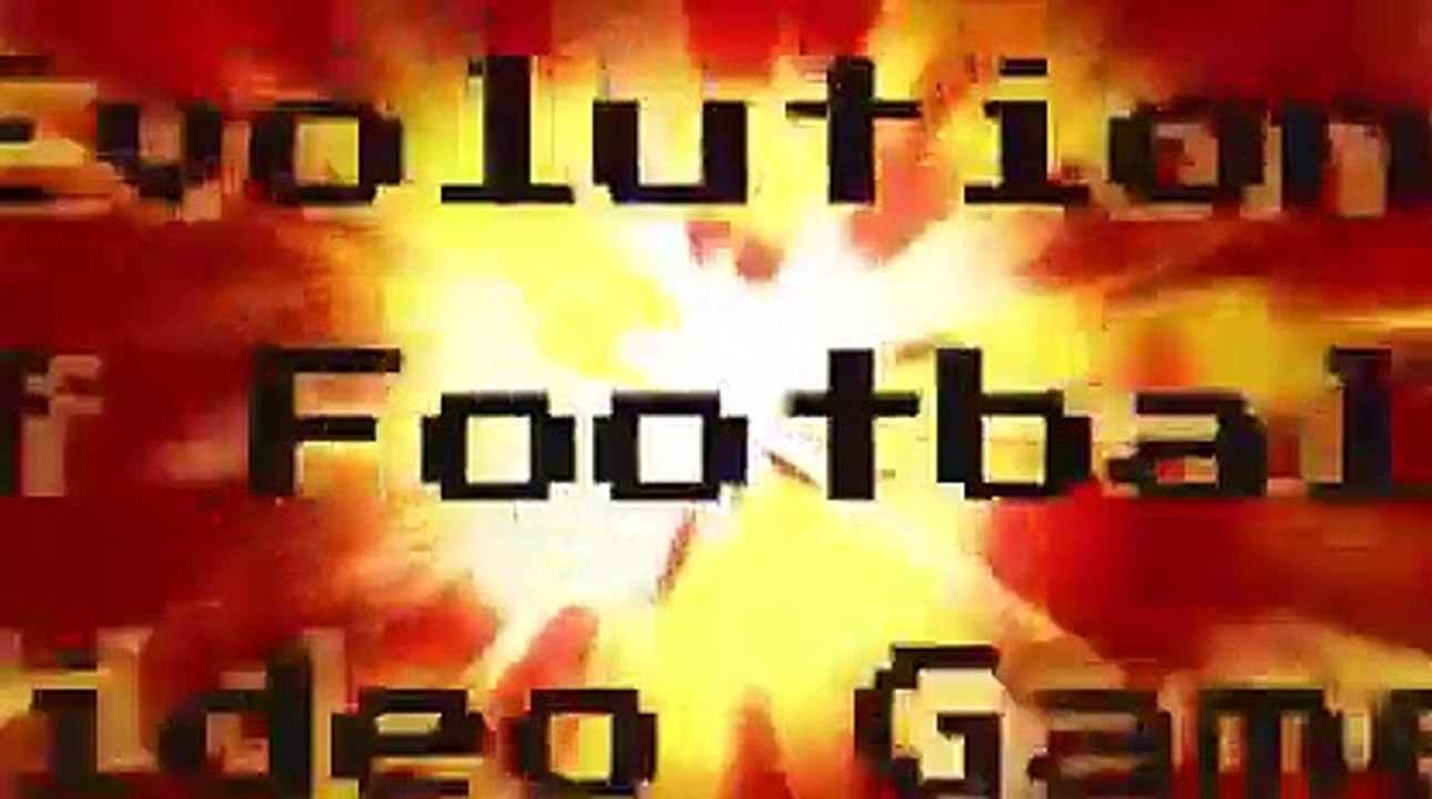 The evolution of football video games (from 1981 to 2015) in 2 minutes