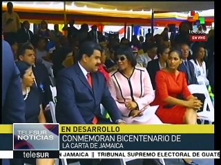Venezuela y Jamaica celebran 200 años de la Carta de Jamaica