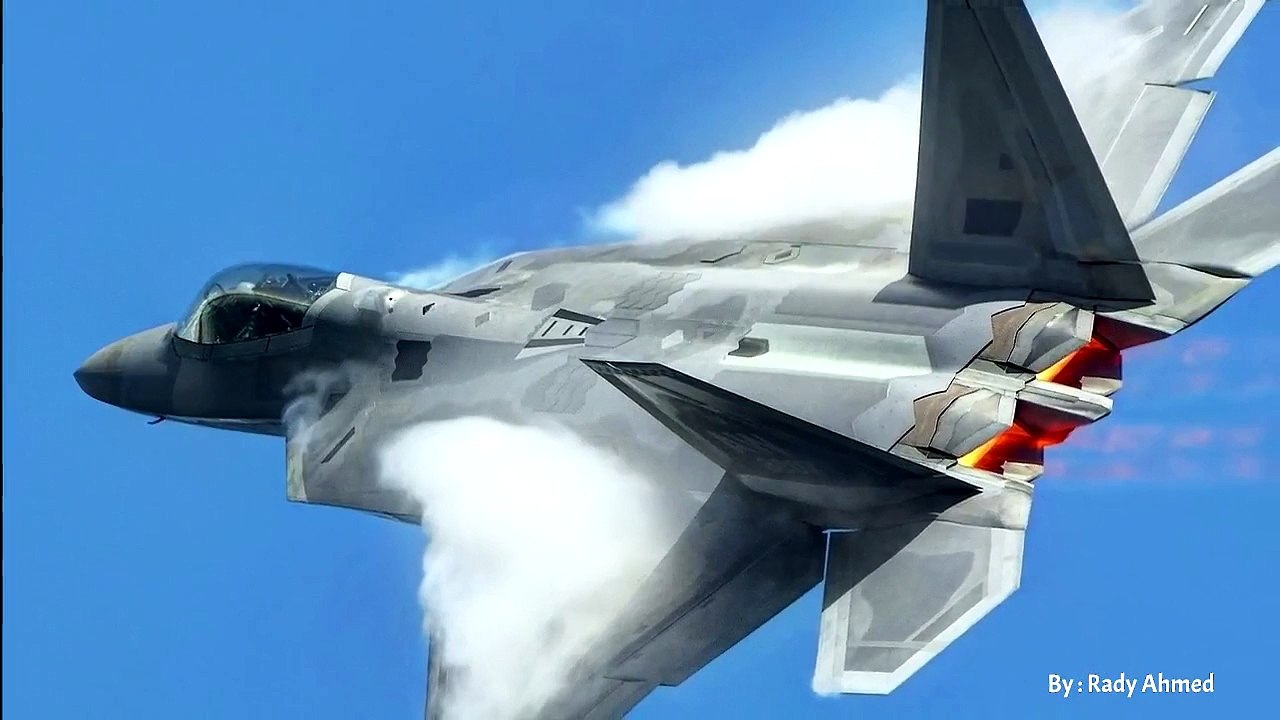 أقوي طائرة حربية في العالم F-22 Raptor