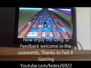 Imagine Dragons   Radioactive Minecraft Noteblocks, Thanks Fed X Gaming