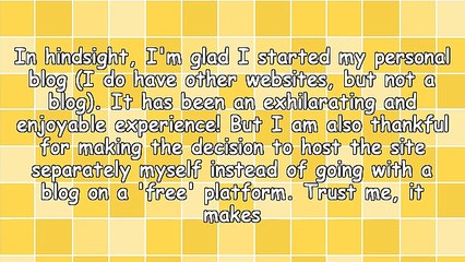 Why I Decided to Self Host My Blog