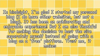 Why I Decided to Self Host My Blog