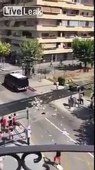 Spain: Illegals riot and attack elderly in the streets