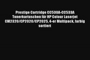 Prestige Cartridge CC530ACC533A Tonerkartuschen fur HP Colour Laserjet CM2320CP2020CP2025 4er Multipack farbig sortiert