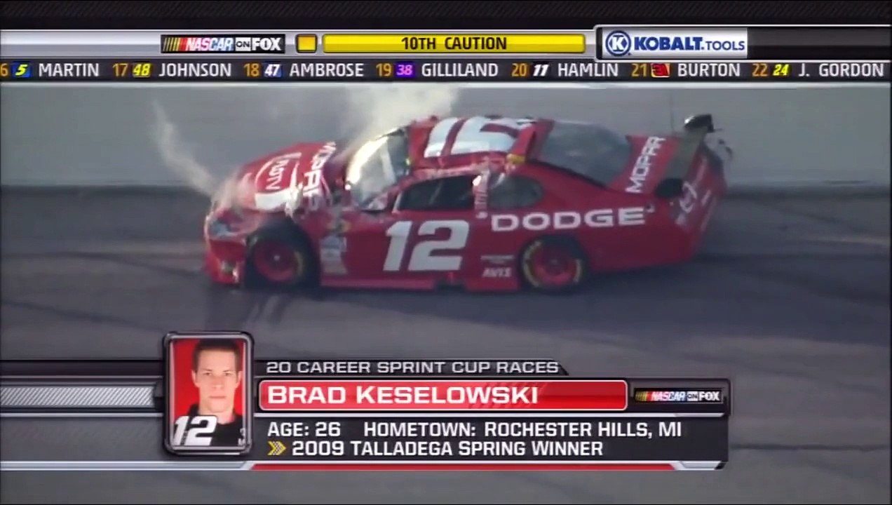 NASCAR Sprint Cup Series 2010 em Atlanta - Carl Edwards vs Brad Keselowski