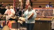 SFCC powwow one man hand drum contestant, Empero Corral