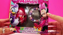 Minnie Mouse Daisy Duck Disney Surprise Eggs Candy Toy Collector Game Playset Episode