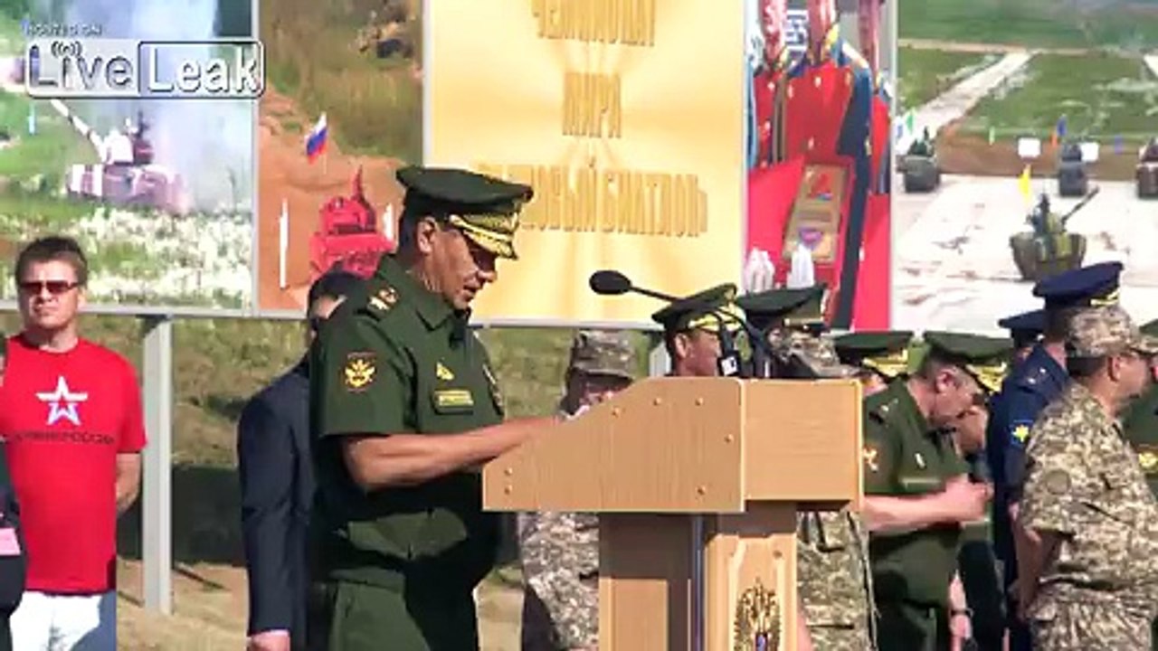 Tank biathlon 2014. Opening ceremony. Best shots