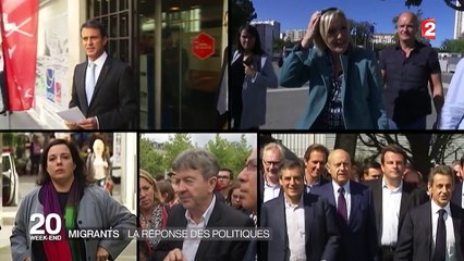 La classe politique française, très divisée sur l’accueil des migrants