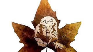 The most Talented Leaf Carving Artwork