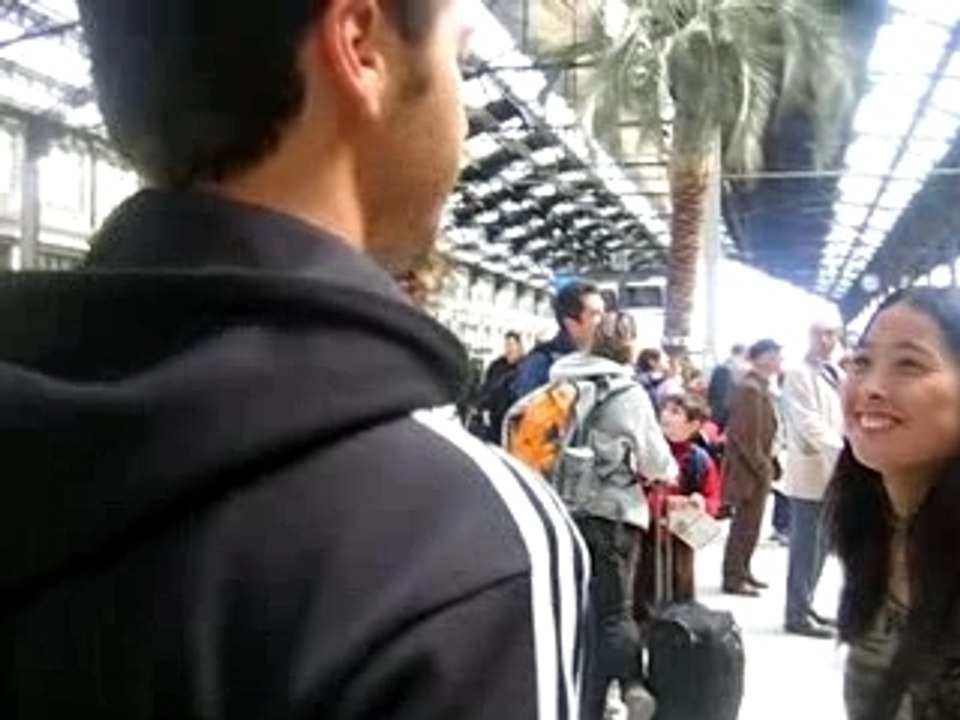 Christophe Maé gare de lyon