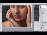 Photo retouching in Adobe photoshop CS6 tutorial #11