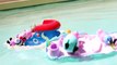 Peppa Pig SHARK ATTACK!!! Peppa Pig Family Boat Vacation Killer Whale and Sharks Pool DisneyCarToys