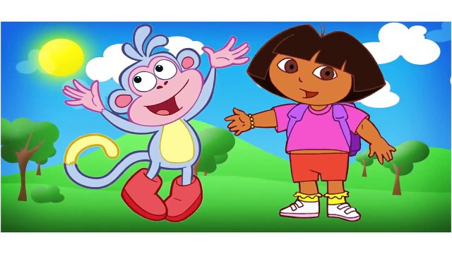 Dora The Explorer Finger Family Nursery Rhymes 3D Dora Cartoon Animation Nursery Songs for
