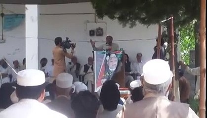 Sahibzada Sanaullah PPP candidate of PK-93 emotional speech election campaign of Pk-93