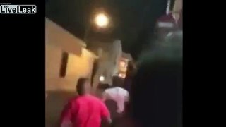 Spain - Young girl gored by bull in flames 12/07