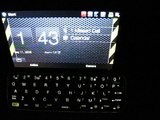 Part 2 -  Windows Mobile 6.5 Demo on T-Mobile Touch Pro2, TouchFLO 3D, Sliding Keyboard Sounds