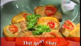 Thịt quay giòn bì - Vietnam cuisine
