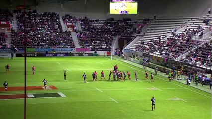 TOP 14 - Stade Français - Toulon : 16-20 - ESSAI Sireli BOBO (TLN) - Saison 2015/2016