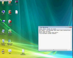 Como crear virus potentes en bloc de notas