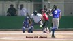 Batter Gets Hit Vs Breakers. Fast Pitch Softball Showcase Tournament. Emily Burrow Class of 2017