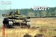Ukrainian tank OPLOT-M and German tank Leopard 2