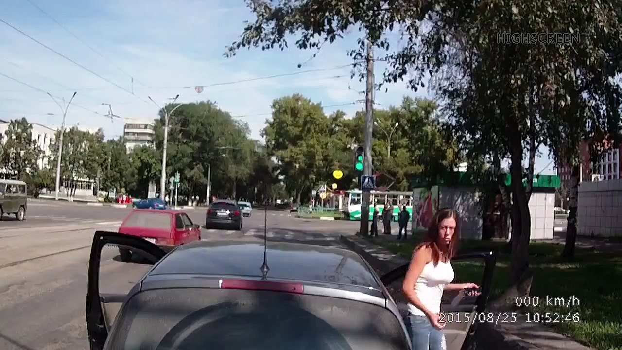 Road rage en russie